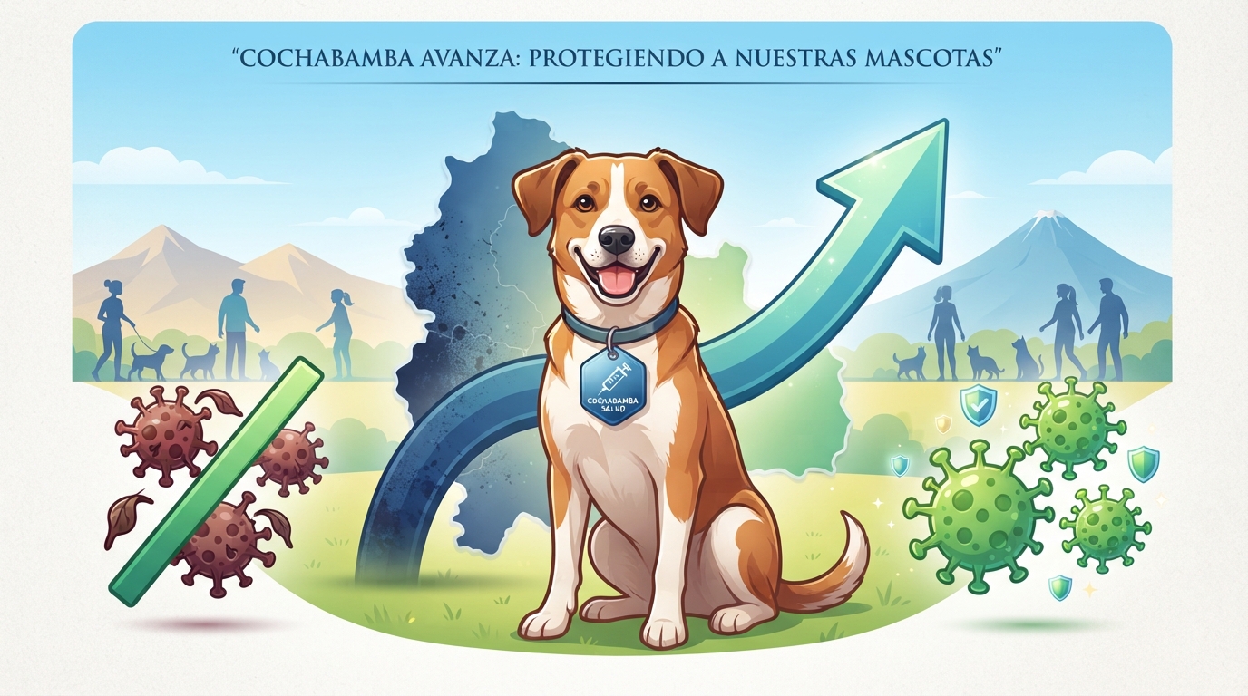 Cochabamba frena la rabia canina: los casos se desploman un 85% y suman solo tres positivos