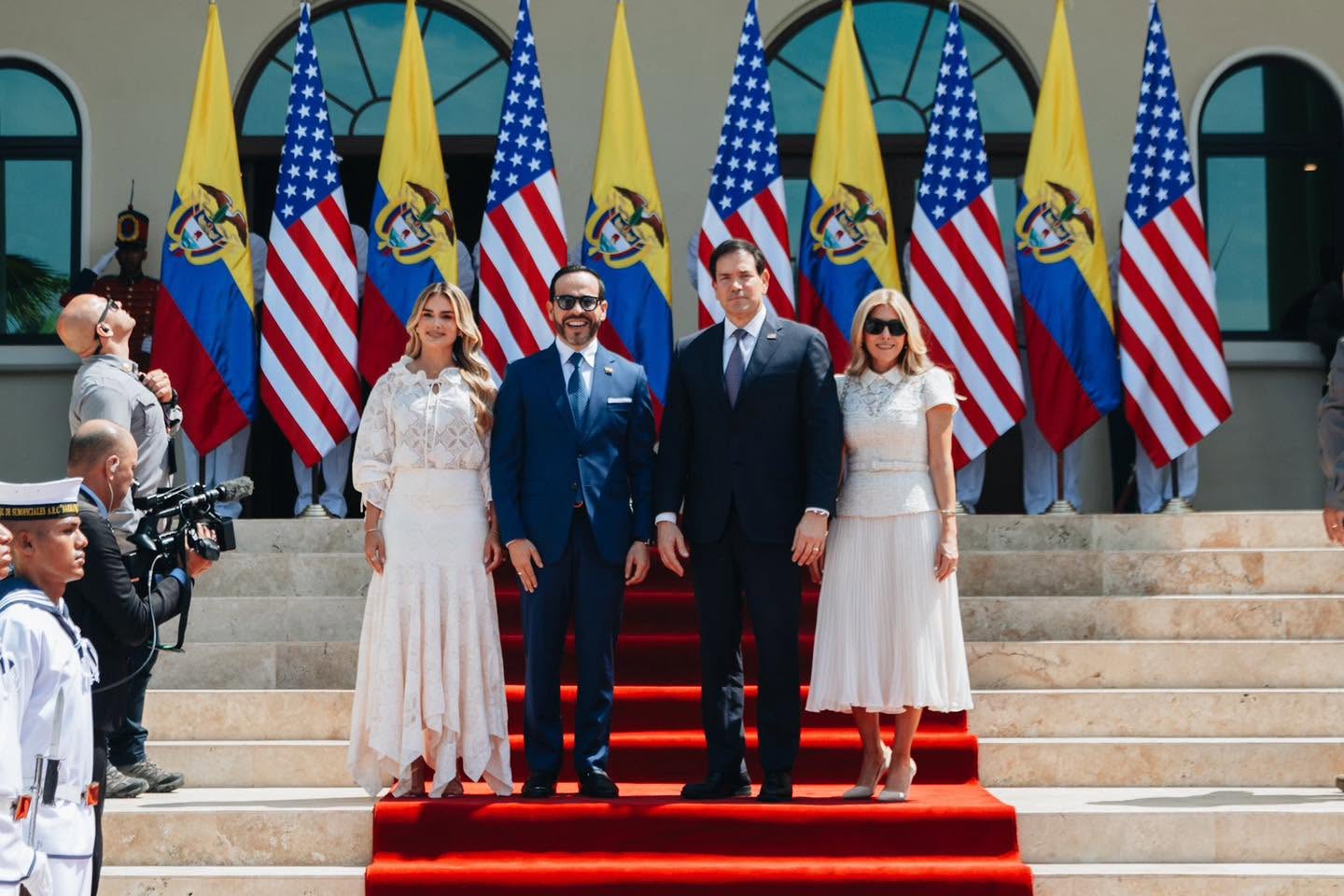 Rubio llega a Colombia para reunirse con De la Espriella y reactivar la relación bilateral