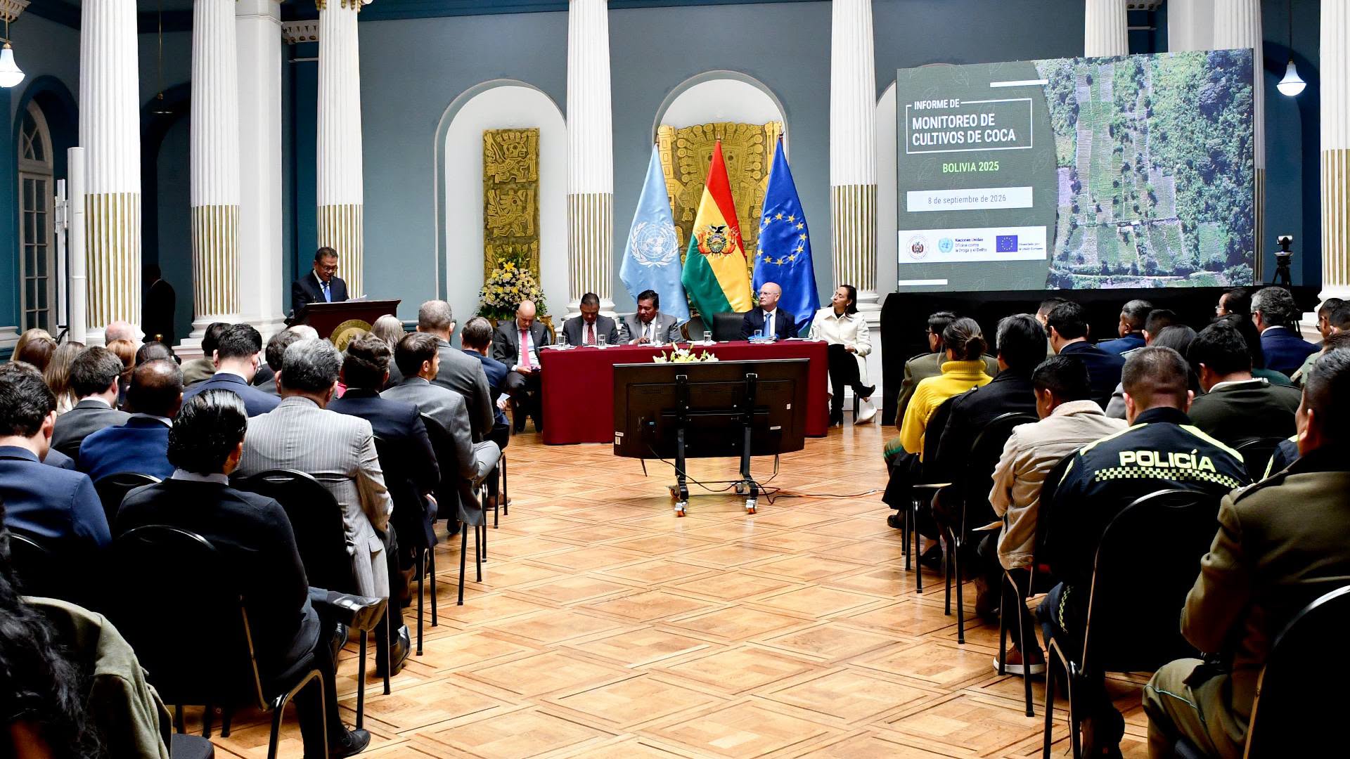 Informe de la UNODC: los cultivos de coca en Bolivia suben un 7%, con fuerte incremento en el Chapare