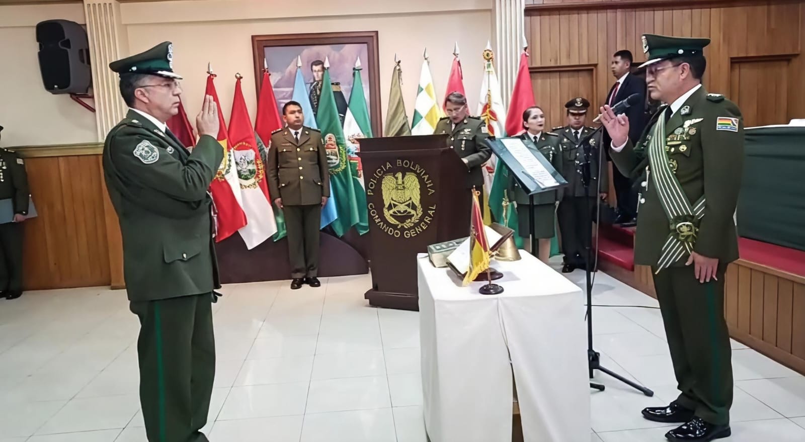 A menos de un mes de la anterior designación, asume un nuevo Inspector General en la Policía