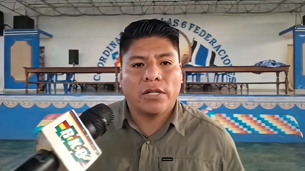 Leonardo Loza, Gobernador de Cochabamba. (Captura RKC)