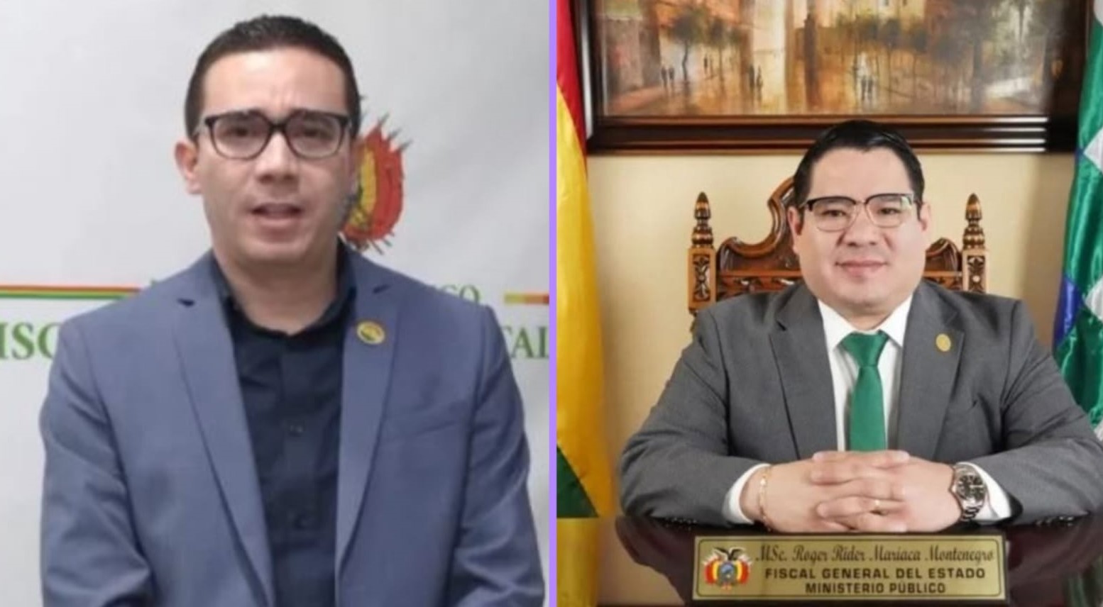 Aprehenden a Roger Mariaca y Alberto Zeballos en el aeropuerto de Viru Viru
