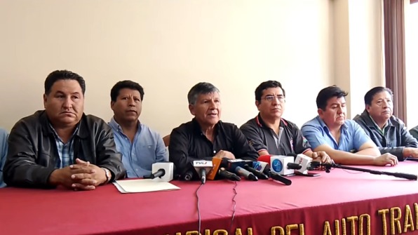 El transporte de Cochabamba garantiza trabajo normal y descarta replegarse este lunes