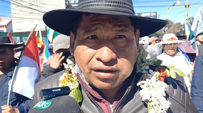 Otorgan detención domiciliaria al exdirigente evista Ponciano Santos por acoso político y terrorismo