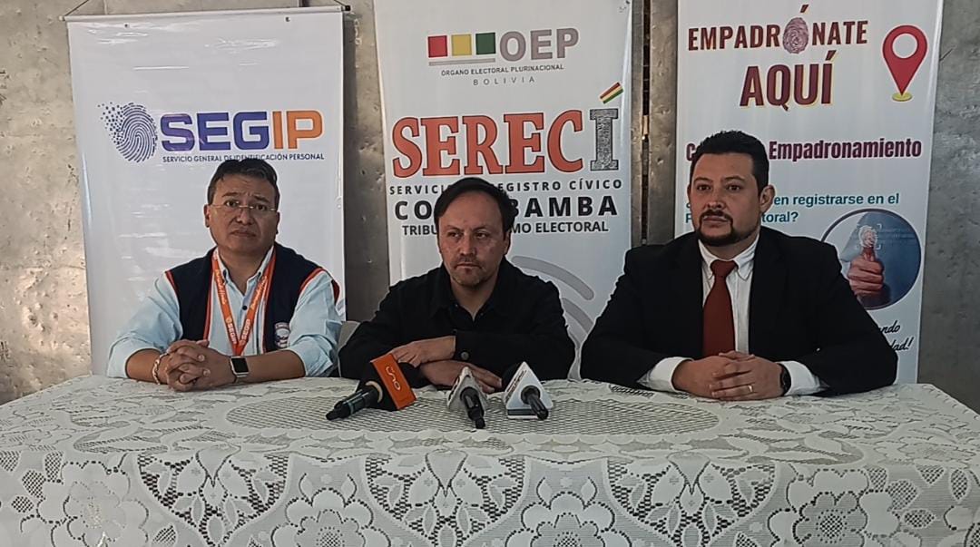 Sereci y Segip instalan brigadas móviles en la UMSS y atenderán hasta las 16:00