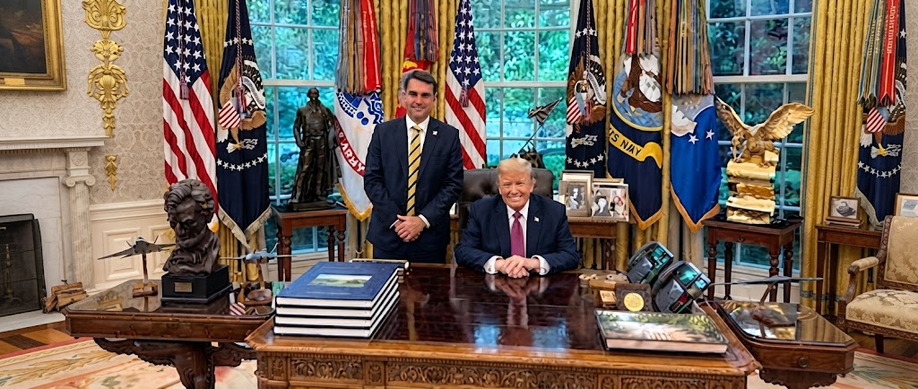 Trump califica de “gran victoria” el resultado de Flávio Bolsonaro en Brasil