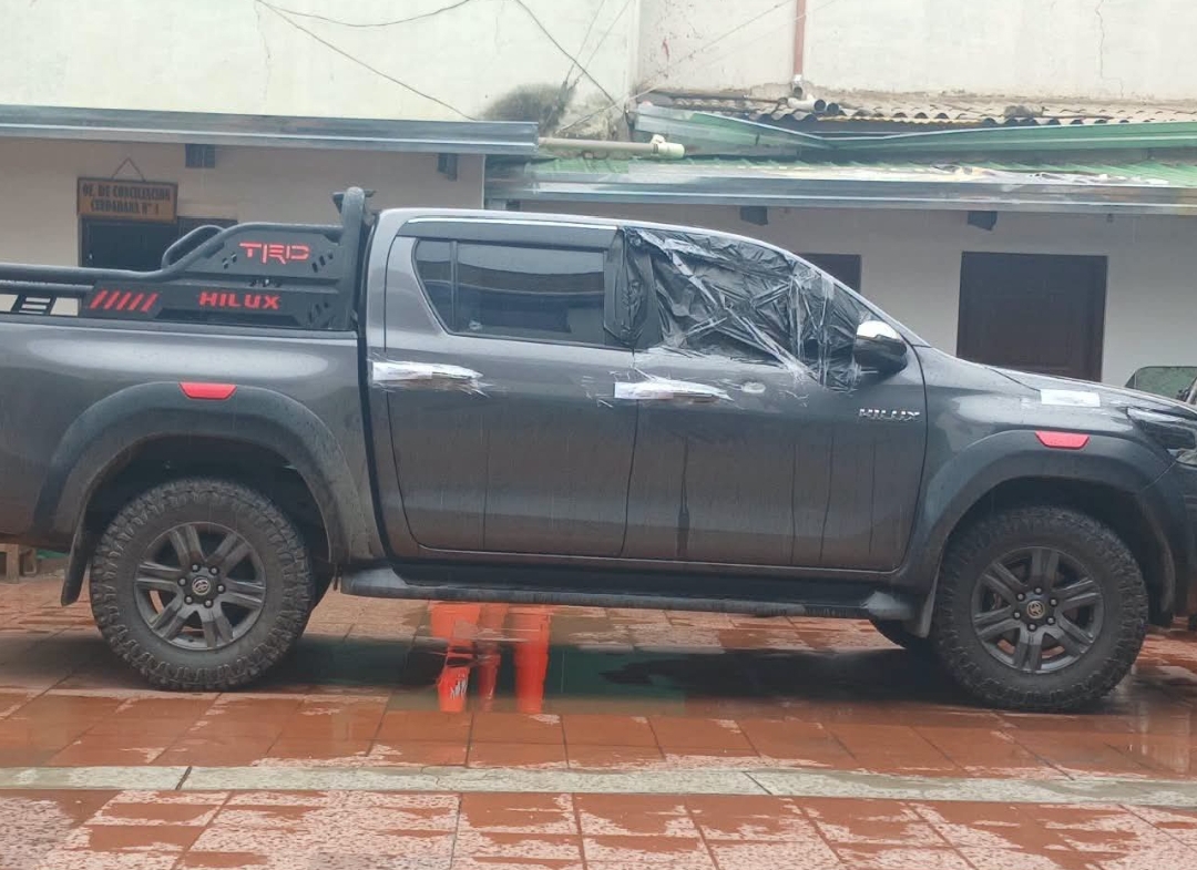 Vinto: policía recolecta casquillos de arma de fuego e investiga ataque armado que dejó tres heridos