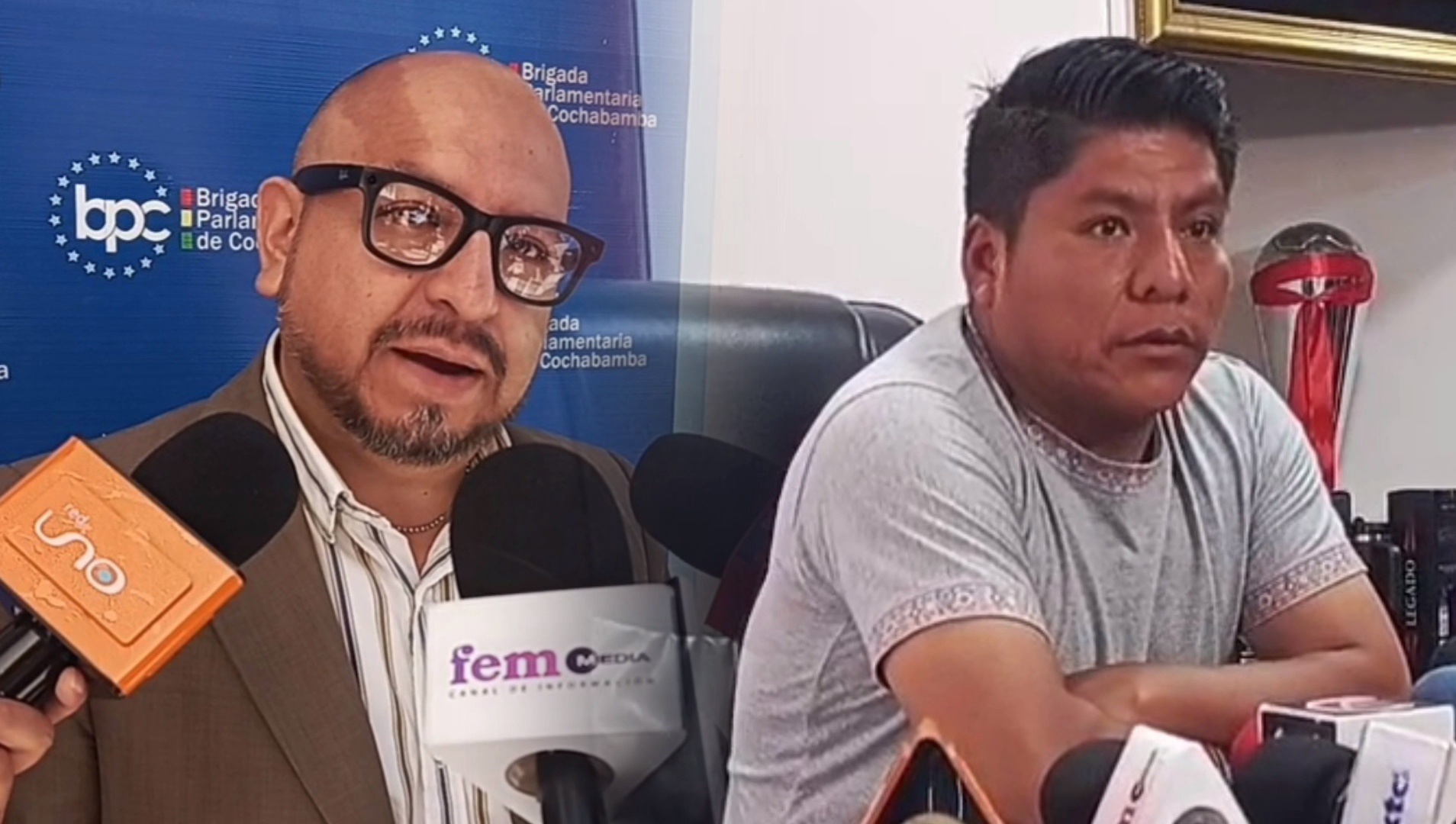 Israel Mérida cuestiona a Leonardo Loza por ausentarse de la reunión de gobernadores y asistir a un encuentro en el trópico