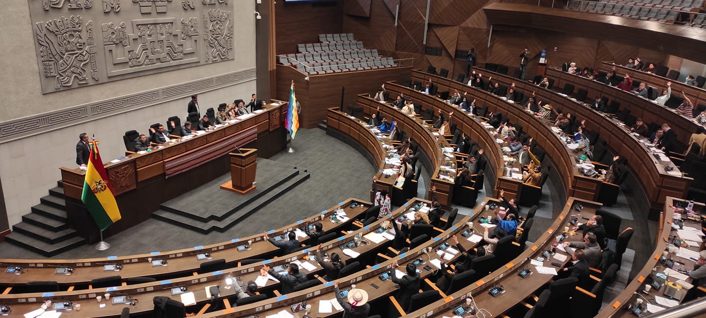 ALP declara cuarto intermedio durante sesión que analiza la aprehensión de Róger Mariaca