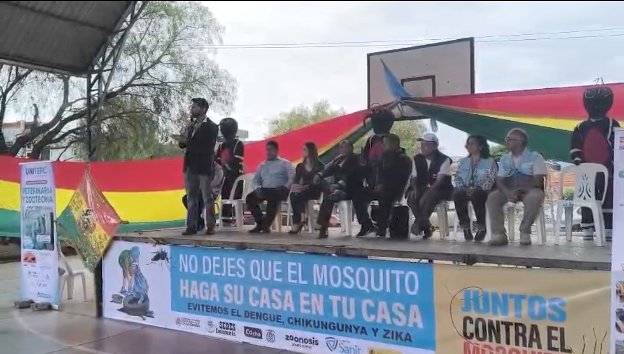 Cochabamba lanza la primera campaña de recolección de residuos sólidos para prevenir el dengue, chikungunya y zika
