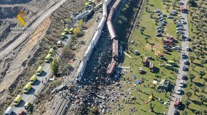 Accidente ferroviario ocurrido en Urda, en la provincia de Toledo, España.