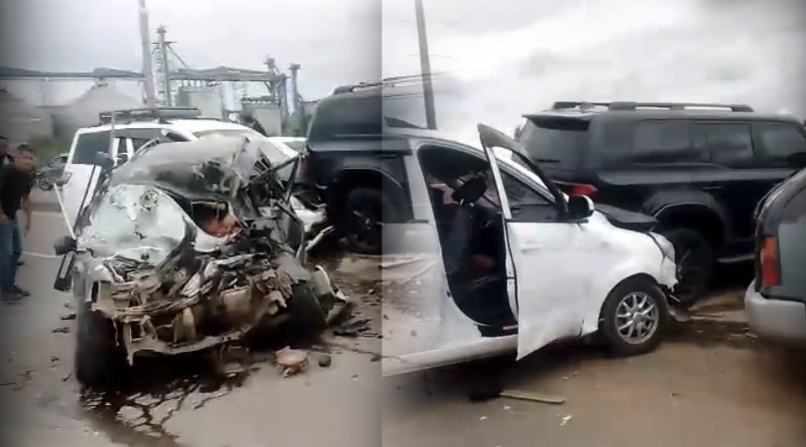 Trágico accidente múltiple en la vía a Cotoca deja tres personas fallecidas