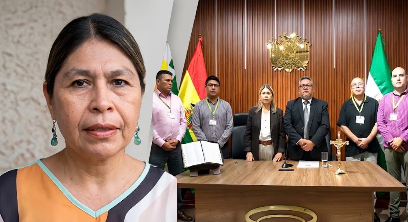 Mabel Andrade asume como fiscal departamental interina de Santa Cruz