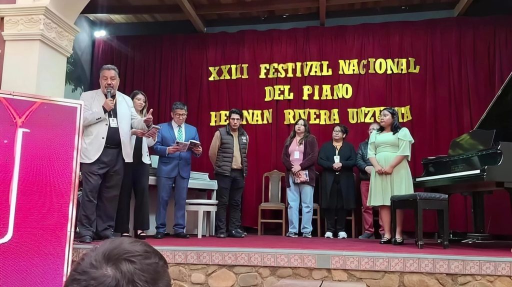 XXIII edición del Festival Nacional de Piano "Hernán Rivera Unzueta" en Totora. 