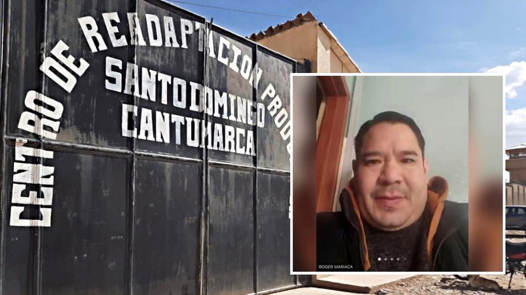 Imagen referencial del penal de Cantumarca, Potosí,  donde está recluido el exfiscal Roger Mariaca.