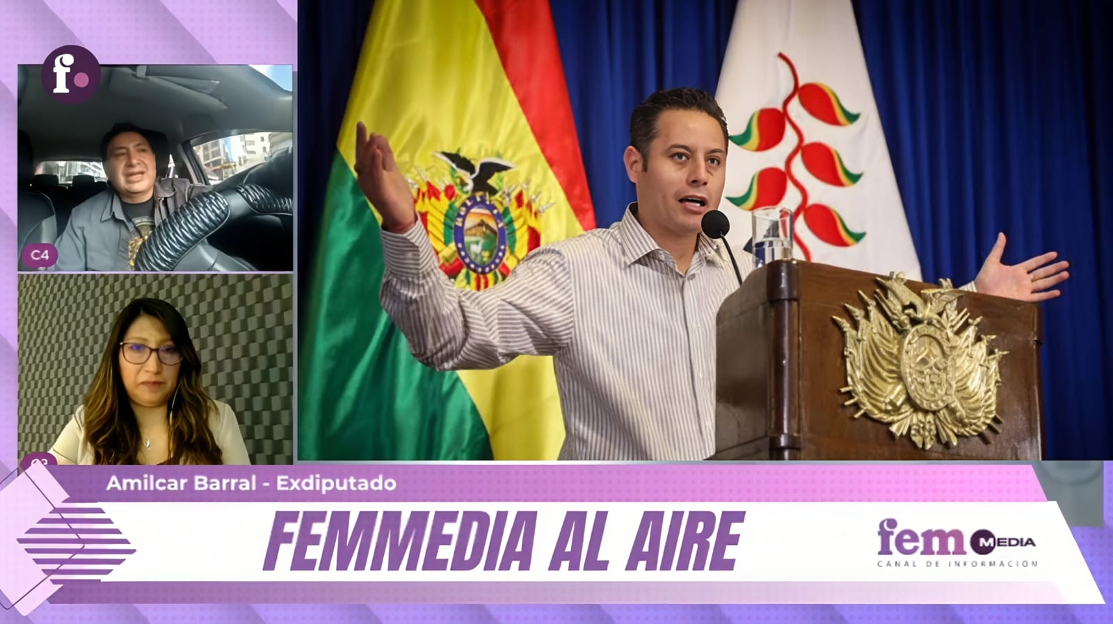 Barral acusa a Edmand Lara de usar bienes y medios del Estado para descalificaciones personales