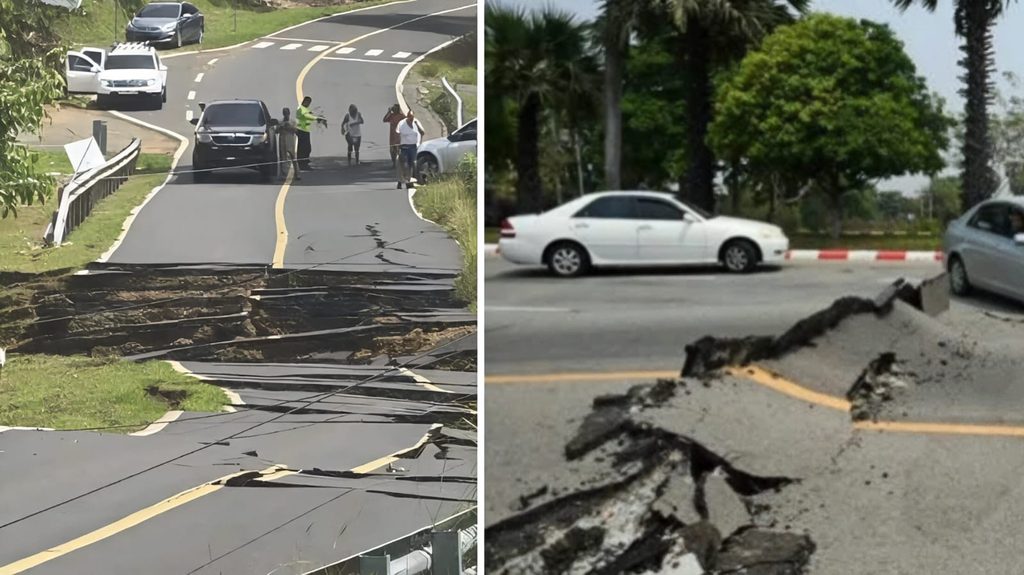 Algunas imágenes que dejó el terremoto en Panamá.