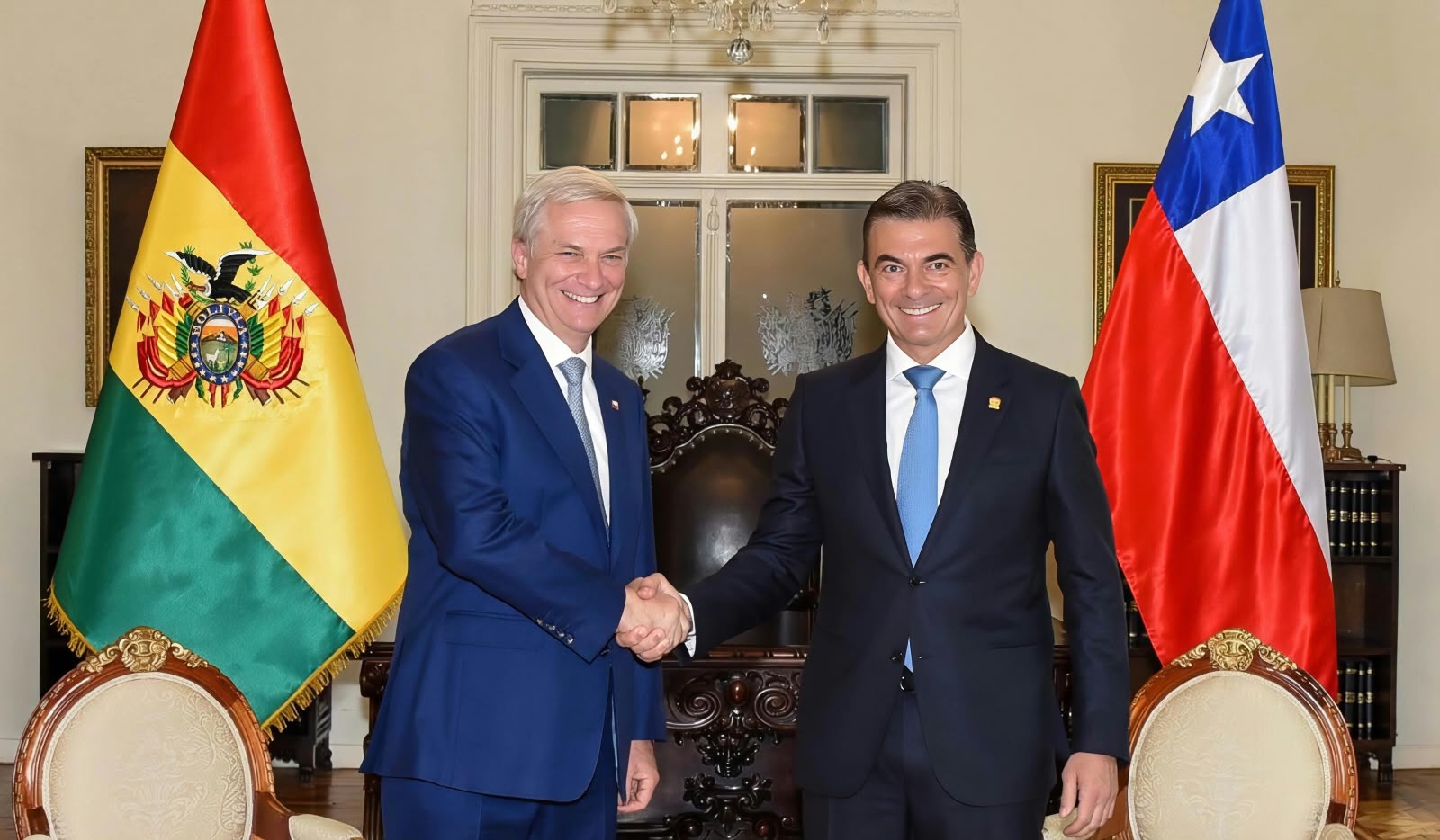 “Hoy dejamos de darnos la espalda”: José Antonio Kast marca el inicio de una nueva etapa bilateral en La Paz