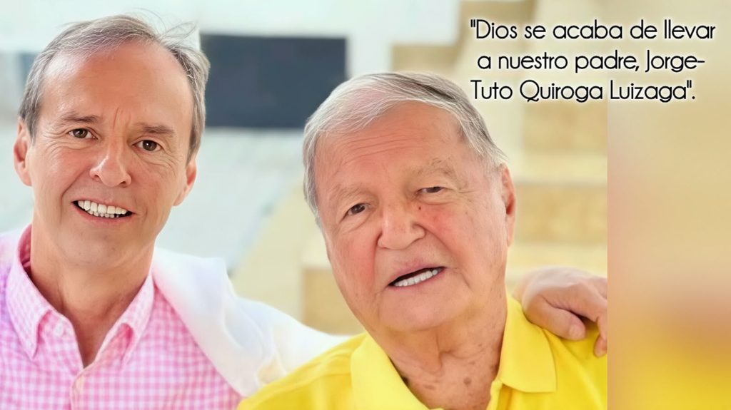 Jorge Joaquín Quiroga Luizaga, padre del exmandatario boliviano y líder político Jorge "Tuto" Quiroga Ramírez.