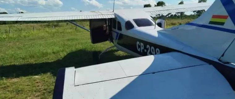 Avioneta boliviana cae con media tonelada de droga valuados en $us 25 millones en la frontera Brasil-Paraguay