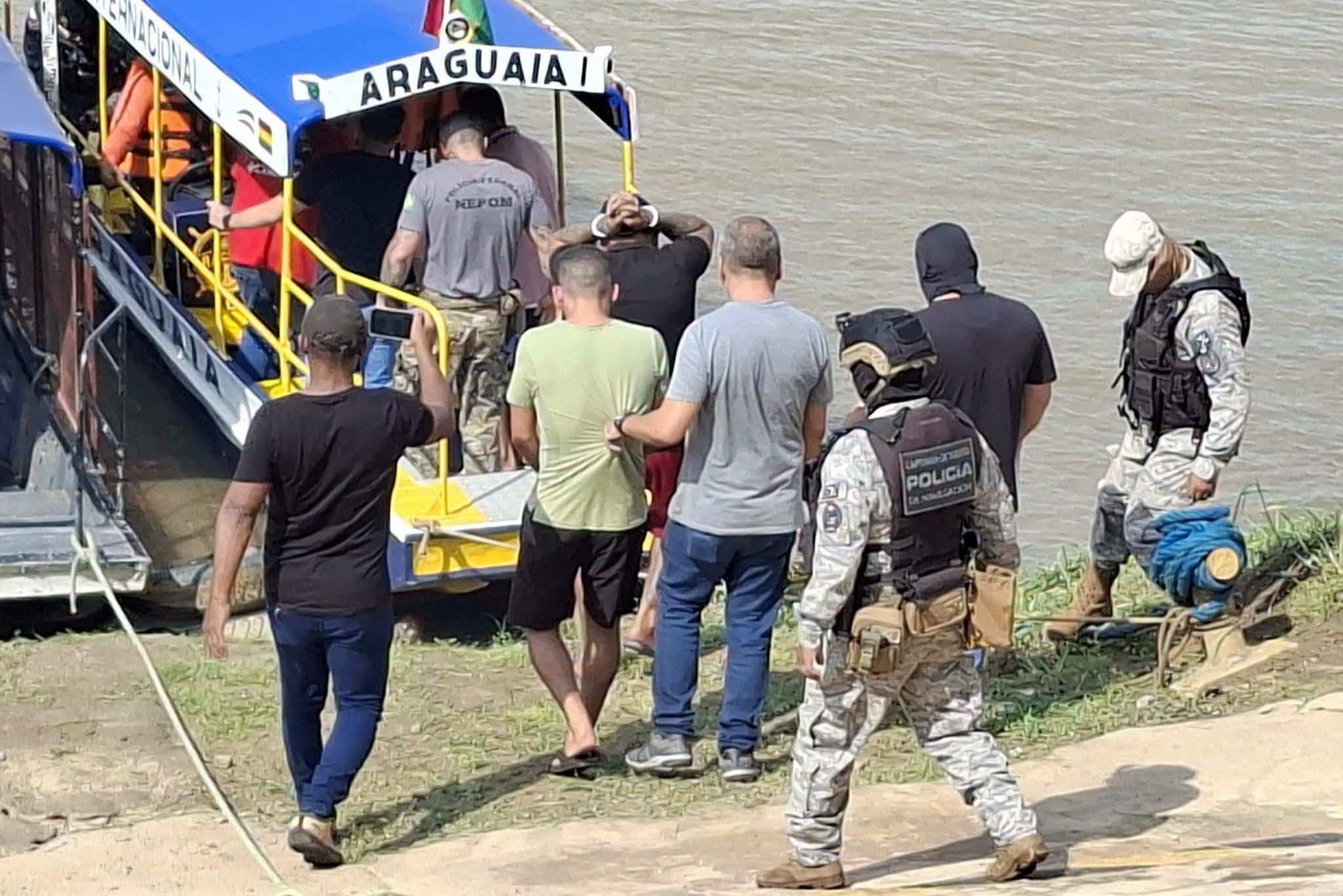 Expulsan a cuatro ciudadanos brasileños integrantes de la organización criminal PCC