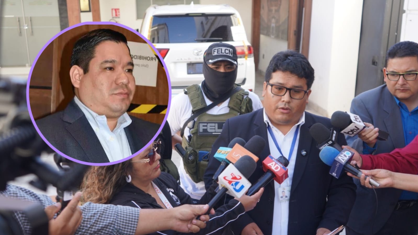 Encuentran casi Bs 50.000, medallas y joyas de oro en oficina allanada de Mariaca en Sucre